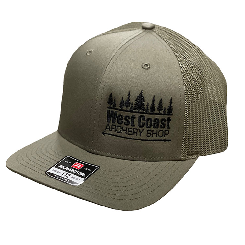 West Coast Archery Embroidered Hat Richardson 112 – West Coast