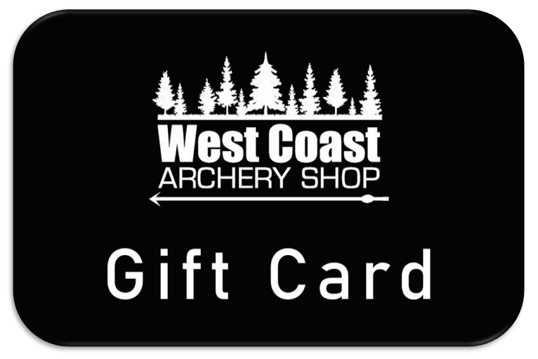 West Coast Archery Shop Digital Gift Card